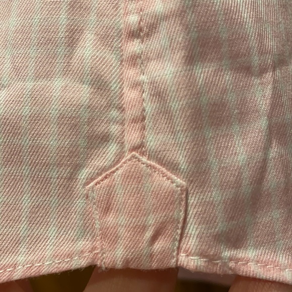 Michael Andrews pink w/ white check - Picture 3 of 6